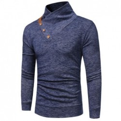 Stand Collar Knitted...