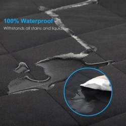 Thicken quilted pet car mat...