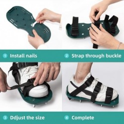 Lawn Aerator Shoes, Metal...