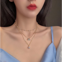 Multilayer Pearl Butterfly...