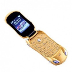 Classic clamshell flip...