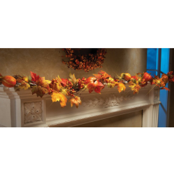 Halloween Pumpkin Rattan...