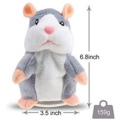 Shinetoy Talking Hamster Repeats What You Say Educational Talking Toy Repeating Hamster Toy Gift