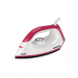 Havells By Havells Czar Dry Iron 1000 Watt 1000 W Dry Iron Ruby And White