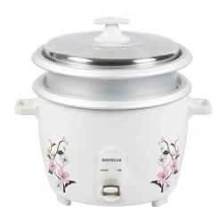 Havells E Cook X 1.8 Litre With 2 Bowl White & Silver