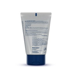 Nivea Men Face Wash All In 1 Charcoal To Detoxify & Refresh Skin With 10x Vitamin C Effect For All Skin Types 100 G