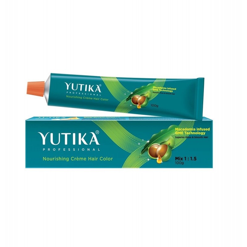 Yutika Professional Creme Hair Color 100gm Light Blonde 8.0