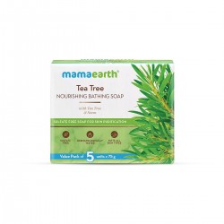 Mamaearth Tea Tree Nourishing Bathing Soap With Tea Tree and Neem for Skin Purification Tea Tree