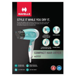 Havells Compact Hair Dryer...