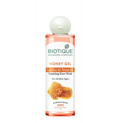 Biotique   Honey Gel Soothe & Nourish Foaming Face Wash For All Skin Types (200mL)