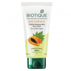Biotique (150mL) Bio Papaya Visibly Flawless Skin Face Wash For All Skin Types