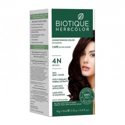 Biotique (Brown) Herbcolor Hair Color 4N (50gm+110mL)