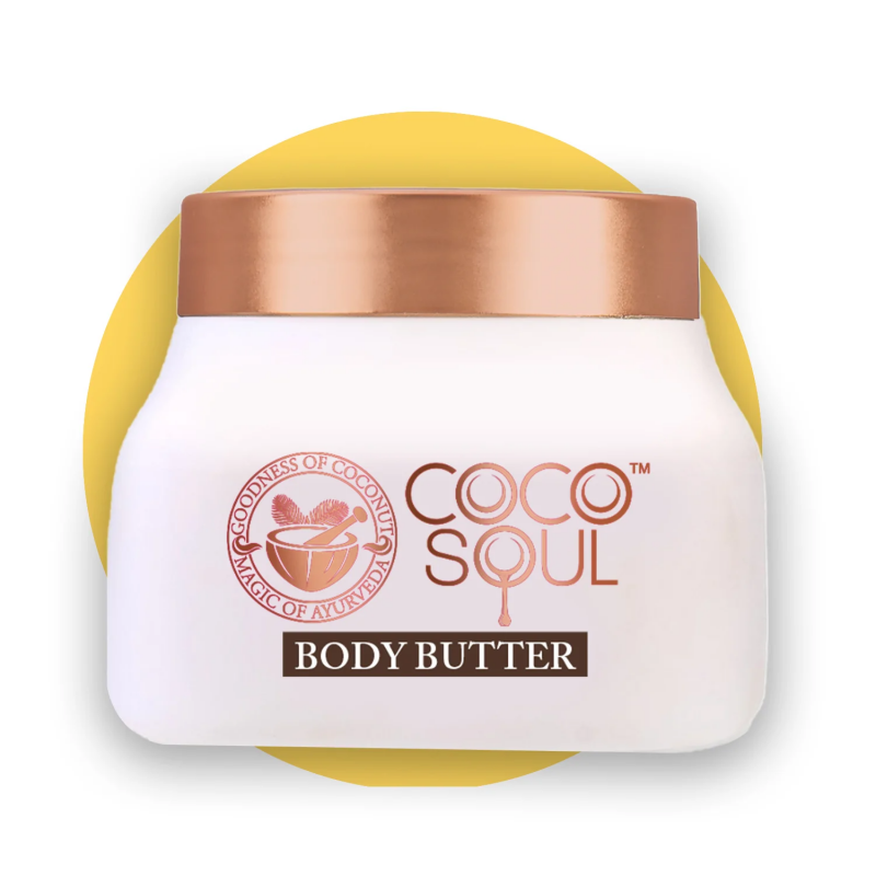 Coco Soul   Body Butter | With Coconut, Shea Butter & Ayurveda | (140g)