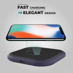 Hammer Flex Wireless Charger 15 Watt Fast Charger with Type-C black