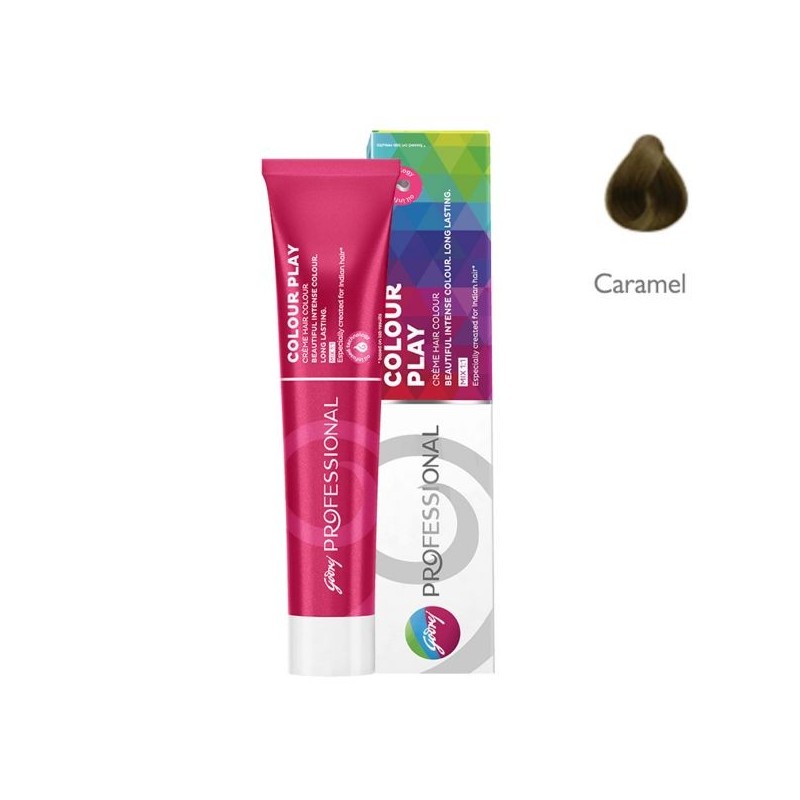 Godrej Professional – Colour Play  Cream (Hair Color – Caramel) – 70g