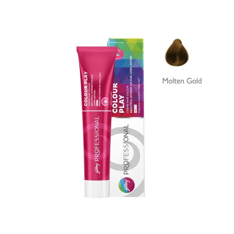 Godrej Professional – Colour  Play Cream (Hair Color – Molten Gold) – 70g