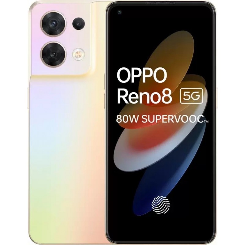 Oppo Reno8 5g Shimmer Gold 128 Gb 8 Gb Ram