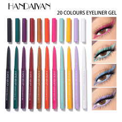 HANDAIYAN – 20PCS/BOX Pastel Neon  Eyeliner Pen Waterproof Colour Outside