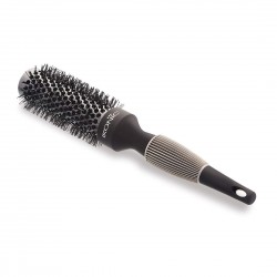 Ikonic Professional   Titanium Thermal Hair Brush Pro Grip Black  32MM