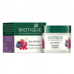 Biotique Bio Berry Plumping Lip Balm Smoothes & Swells Lips 12gm