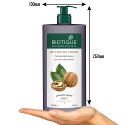 Biotique Bio Walnut Bark Volumizing Shampoo For Fine & Thinning Hair 650ml