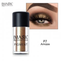 IMAGIC Glitter Eyeshadow Metallic  Loose Powder Waterproof Pigments  P7-Amaz