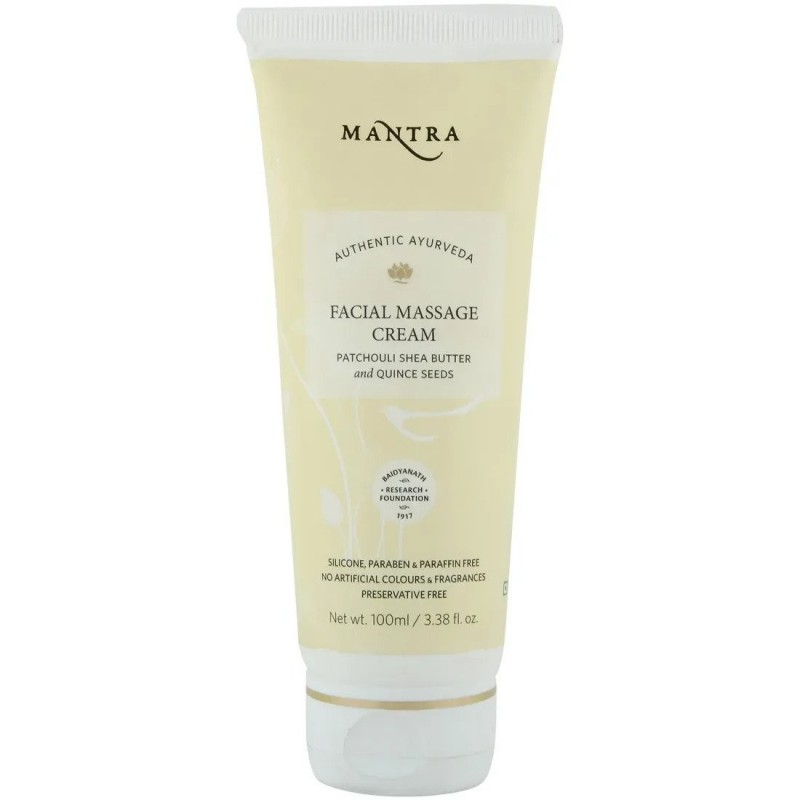 Mantra – Herbal Patchouli Shea Butter And  Quince Seeds Facial Massage Cream 100mL