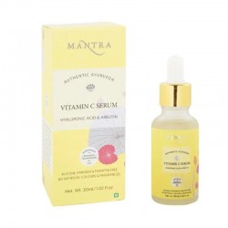 Mantra – Herbal Vitamin  C Serum With Hyaluronic Acid And Arbutin  30mL