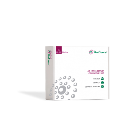 LifeCell OvaScore  Female fertility hormone test with at-home collection kit