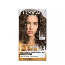 L’Oreal Paris – Feria Multi Faceted Shimmering Colour  60 Crystal Brown  60 Light Brown