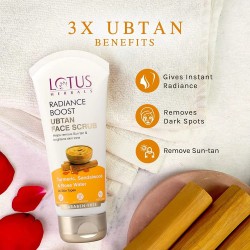 Lotus Herbals – Radiance Boost Ubtan  Face Scrub (100g)