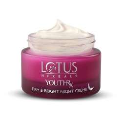 Lotus Herbals – YouthRx Firm & Bright Night  Cream 50g