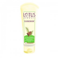 Lotus Herbals Tea Tree &  Cinnamon Anti-acne Oil Control Face Wash