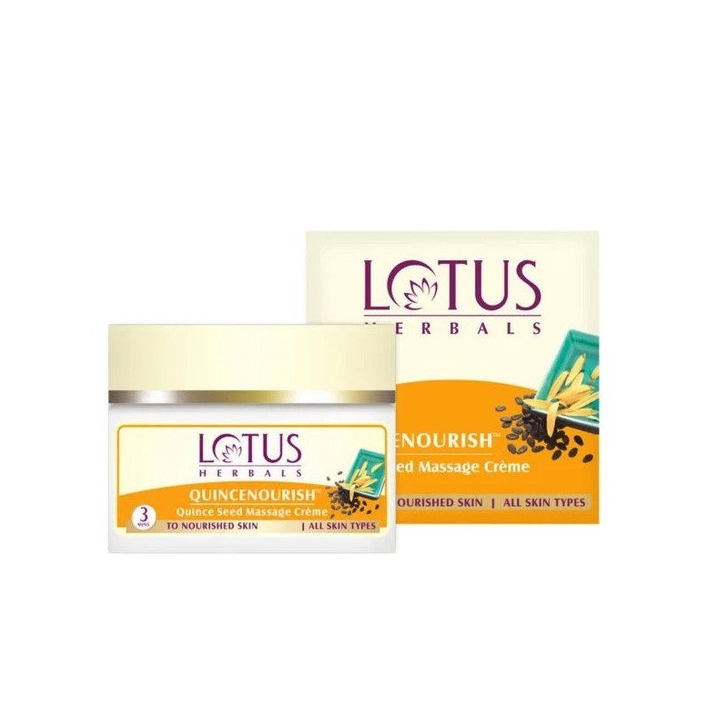 Lotus Herbal Quincenourish Quince   Seed Massage Crème (50gm)
