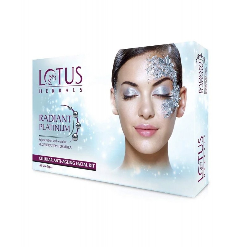 Lotus Herbals Radiant Platinum   Anti-Ageing Facial Kit