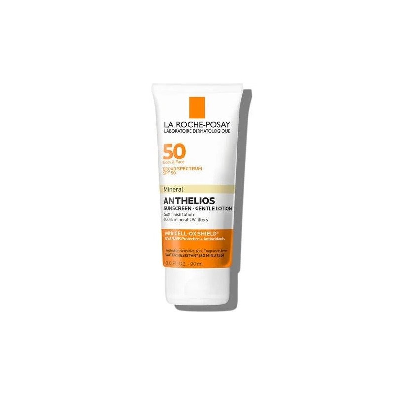 La Roche Posay – ANTHELIOS SPF 50 GENTLE LOTION MINERAL SUNSCREEN (90mL)