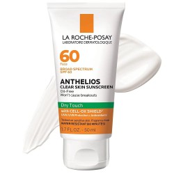 La Roche Posay – SPF 60 – 0.15 Pounds Sunscreen  Cream Dry Touch (50mL)