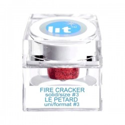 Lit Cosmetics – Firecracker Size  3 Glitter (Solid) – 4g