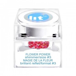 Lit Cosmetics – Flower Power Size 3  Glitter (Shimmer) – 4g