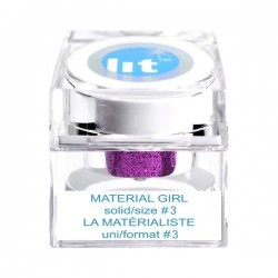 Lit Cosmetics – Material Girl Size  3 Glitter (Solid) – 4g