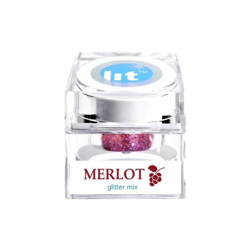 Lit Cosmetics –  Merlot (Glitter Mix) – 4g
