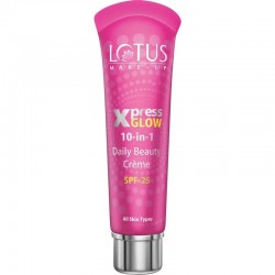 Lotus Make-Up Xpress Glow 10 in 1 Daily Beauty  Cream SPF 25 – Bright Angel (30g)