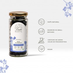 Ecotyl Natural Dried Blueberries - 150g