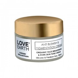 Love Earth Silicone & Paraben Free Anti Blemish &  Pigmentation Cream (50gm)