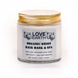 Love Earth Organic  Onion Hair Mask & Spa (100gm)