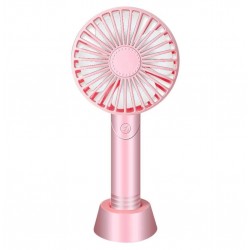 Handheld Aromatherapy  Fan Portable Fan USB Desktop Fan – Pink