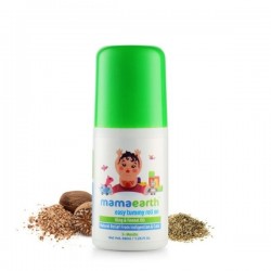 Mamaearth Easy Tummy Roll On for Indigestion and Colic Relief Hing and Fennel Oil (40mL)