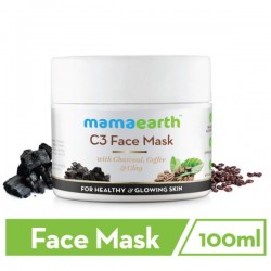 Mamaearth C3 Face Mask With  Charcoal, Coffee & Clay (100gm)