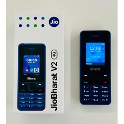 Jio 4G Feature phone 2MP+VGA Camera 4Gb ROM Jio Serivces Video Call Wifi GPS