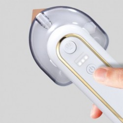 Rechargeable portable iron